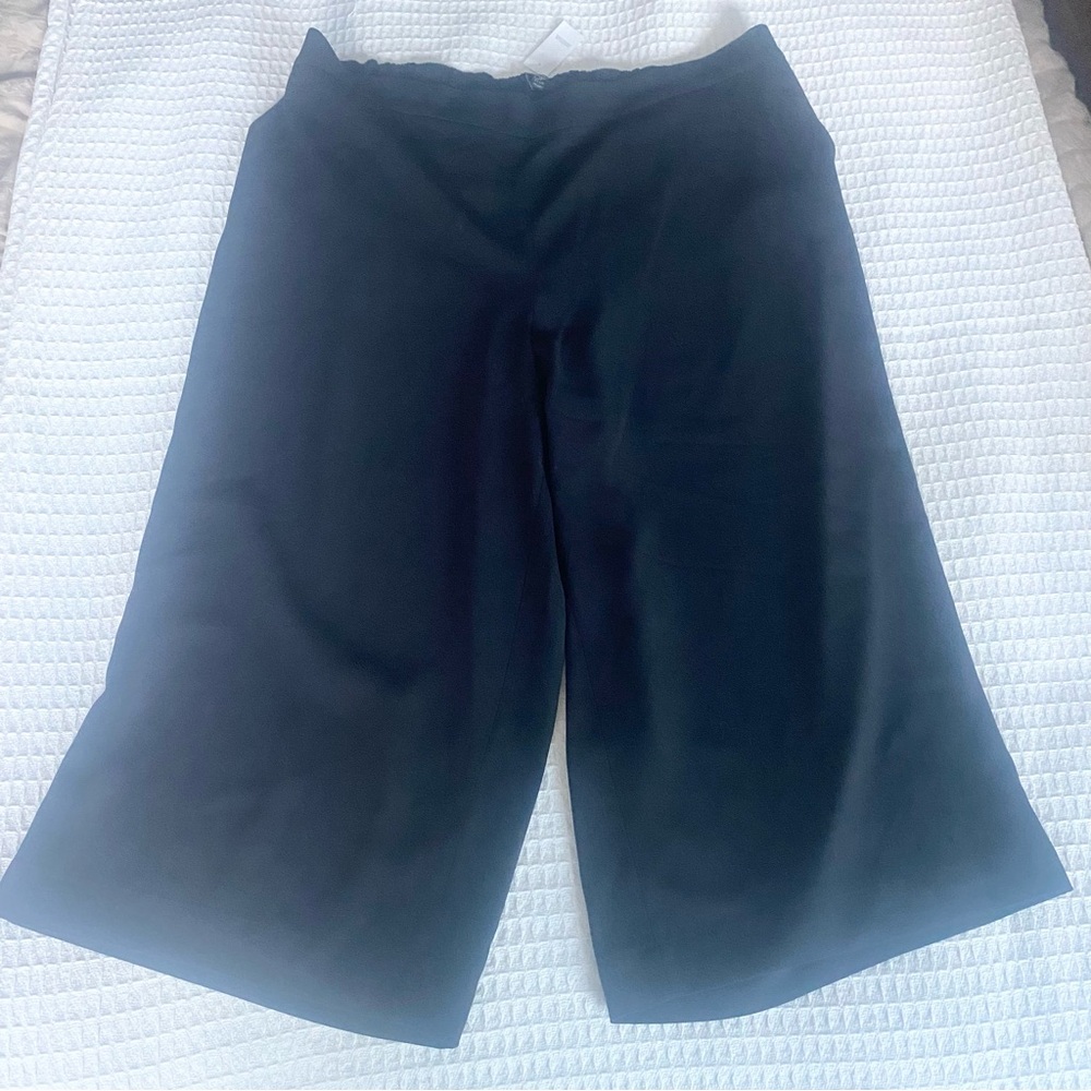LOFT Black wide leg pants size 22 NWT